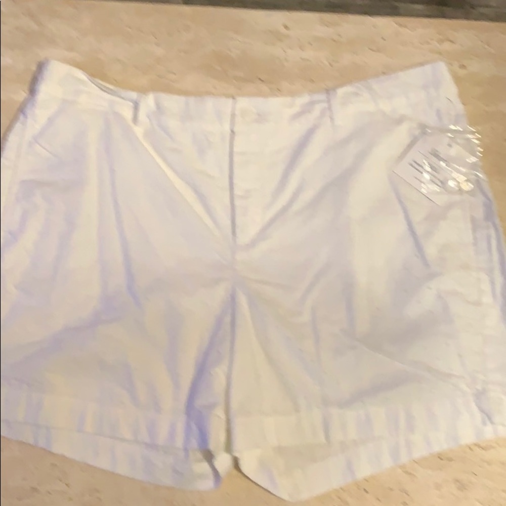 White Shorts